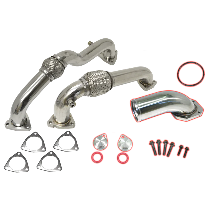 EGR & COOLER RACE KIT W/ UP PIPES | 2008-2010 FORD F250/F350/F450/F550 6.4 POWERSTROKE