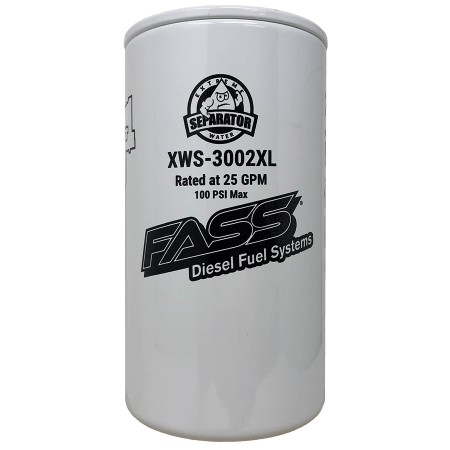 FASS Fuel Systems Extended Length Extreme Water Separator (XWS3002XL)