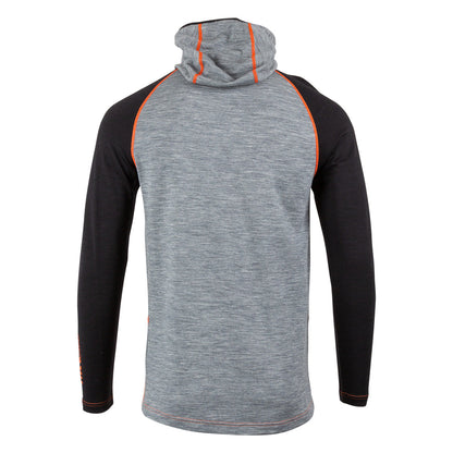 509 FZN Merino Hoodie - Heather Grey