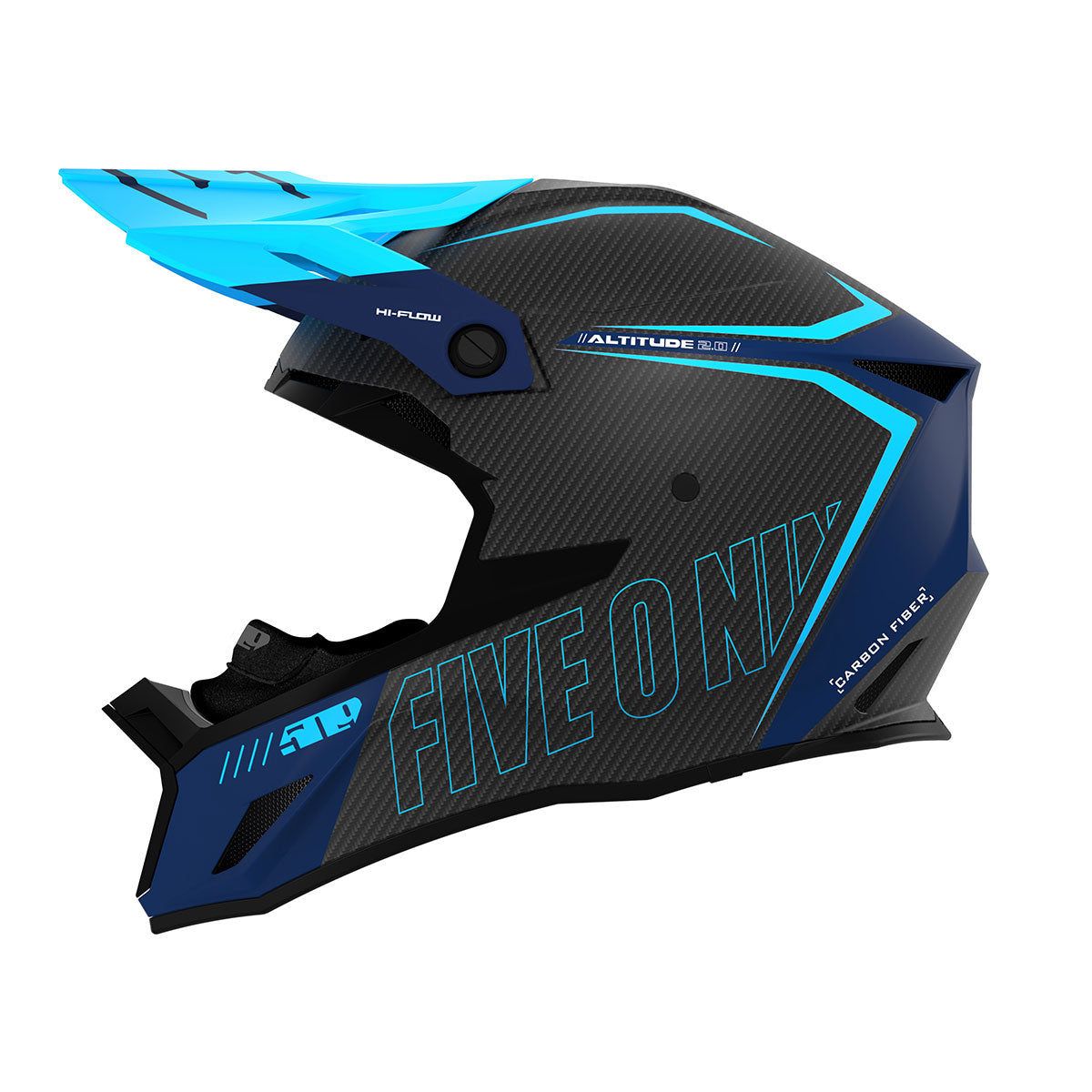 509 Altitude 2.0 Carbon Fiber 3K Hi-Flow Helmet (ECE)